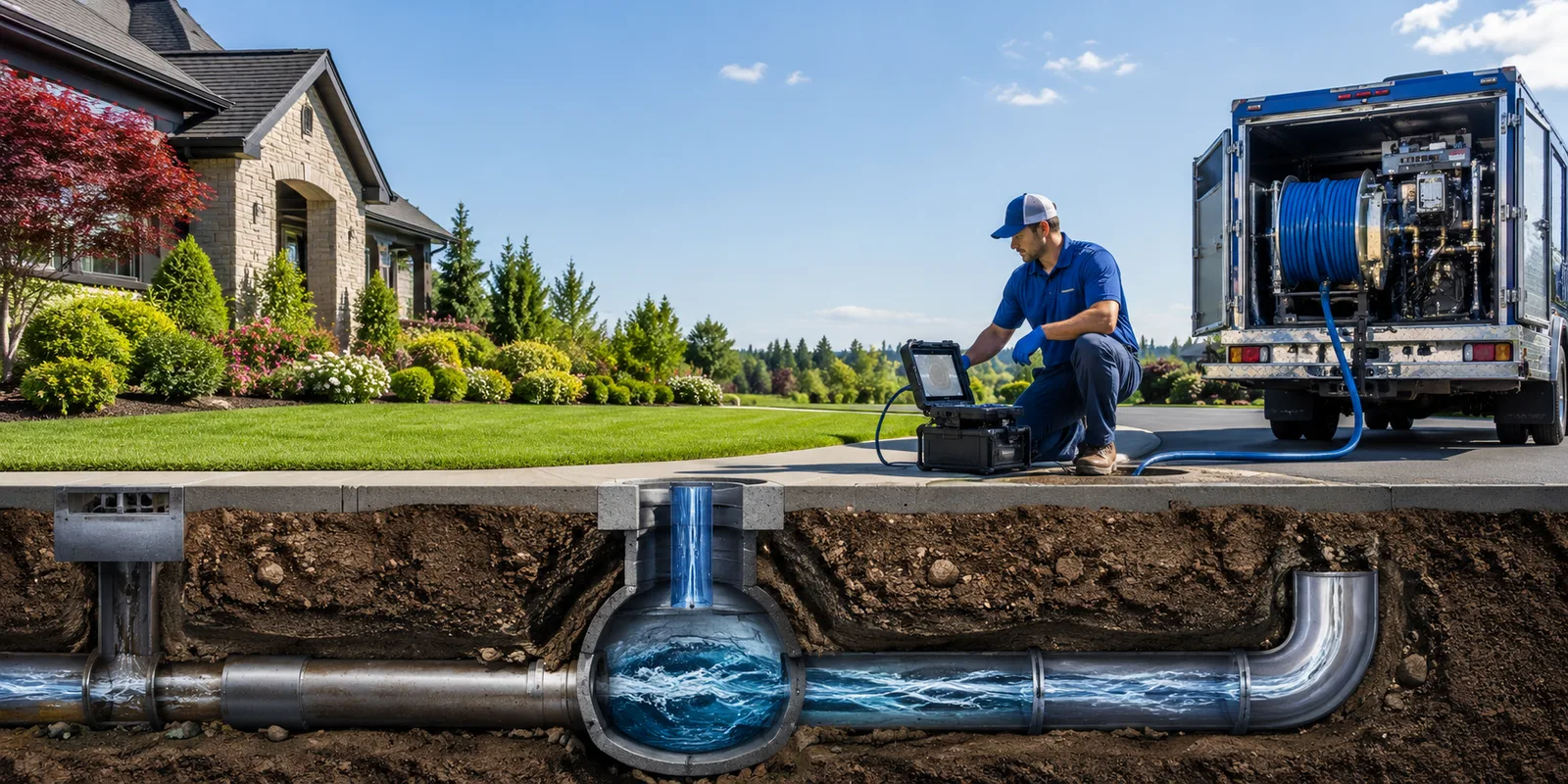 Drainage restoration information for Jermyn, TX